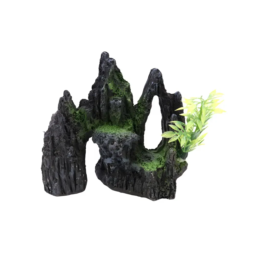 Aquarium Rock Mountain Ornament